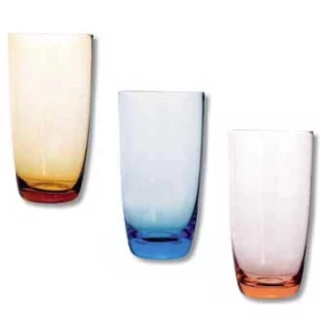 Ποτήρια Νερού Χρωματιστά Σετ 3 Τεμ.