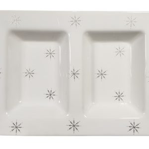 Ορντεβιέρα Χριστουγεννιάτικη 26x19xcm "Αστέρια"